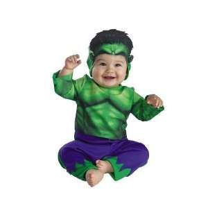 Lets Party By Disguise Inc Baby Hulk Infant / Toddler Costume / Green 