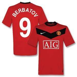    09 10 Man Utd Home Jersey Berbatov 9 (European)