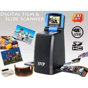   FS1800 Black Digital Film & Slide Scanner w/ 2.4 LCD Camera & Photo