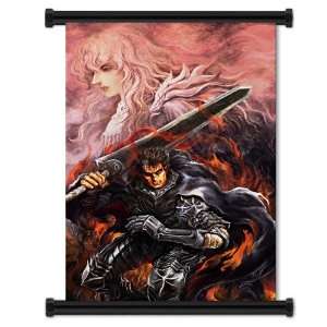  Berserk Anime Fabric Wall Scroll Poster (16x24) Inches 