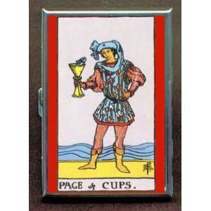  CUPS XI TAROT CARD ID Holder, Cigarette Case or Wallet 
