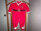 NWOT Santa Outfit  Size 0 3 Months *Very Cute* One Piece with 