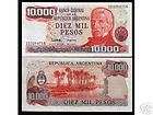 Argentina 500,000 Peso Inflationary Bank Note   1980s   UNC  