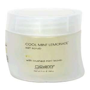  Giovanni Salt Scrub, Cool Mint Lemonade, 9 oz (260 g 