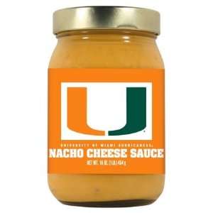 Hot Sauce Harrys 3329 MIAMI Hurricanes Nacho Cheese Dip   16oz  
