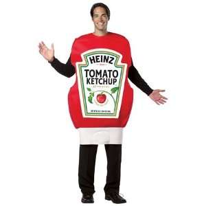  Heinz Ketchup Squeeze Bottle Adult Costume Health 