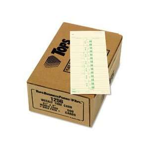  Tops Time Clock Cards (1256)