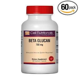 Beta Glucan (Yeast Based), 700mg, 60 Veg Capsules