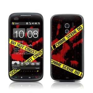  Crime Scene Protective Skin Decal Sticker for HTC Tilt 2 