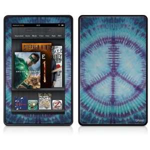   Kindle Fire Skin   Tie Dye Peace Sign 107 by uSkins: Everything Else