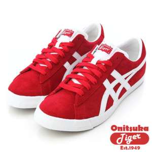 Asics Onitsuka Tiger FABRE BL S OG RED/WHT Shoes #T45  