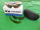 tifosi slip sunglasses race orange frames w 3 interchangable lens