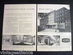   images of Mercy Hospital in New Orleans LA 1953 Day Brite Print Ad