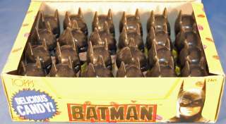 1989 Topps Batman Candy Heads Complete box of 24 Batman  