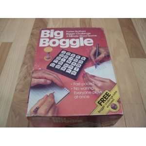  Big Boggle Board Game With Bonus Die Toys & Games