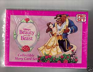 1992 Proset 95 card Beauty and the Beast Factory Set  