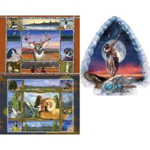   Puzzles, Big Sky Country, Northwoods, Buffalo Moon Toys & Games