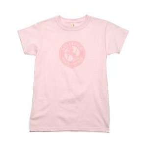 Billings Mustangs Womens Pink Logo Short Sleeve Tee by Bimm Ridder 