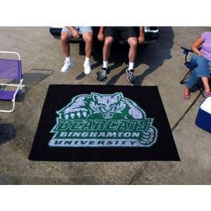  BSS   Binghamton Bearcats NCAA Tailgater Floor Mat (5x6 