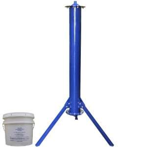 Diameter Biodiesel Dry Wash Tower with 21 lb of Resin  