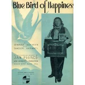 Blue Bird of Happiness Vintage 1934 Sheet Music