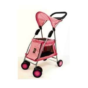  Kyjen Company Walk & Roll Stroller Pink Medium   OH00673 