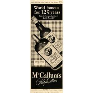   Whisky Alcohol Drink Scotland   Original Print Ad