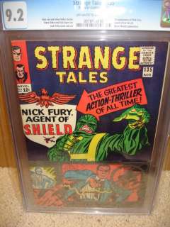 Strange Tales #135 CGC 9.2 1st Nick Fury 970 cm  