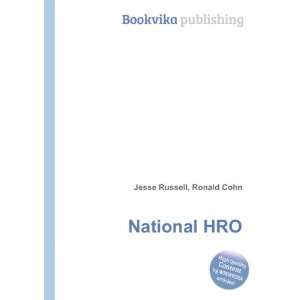  National HRO Ronald Cohn Jesse Russell Books