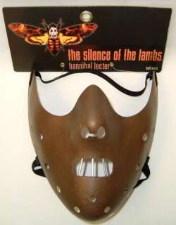 SILENCE OF THE LAMBS HANNIBAL LECTER MOLDED FACE MASK  