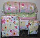 Pottery Barn Kid SPRING FLOWERS Twin Quilt/Shee​t/Sham+