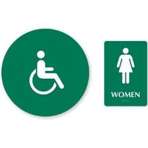  Accessible Pictogram & Women Pictogram BrightSigns Kit 