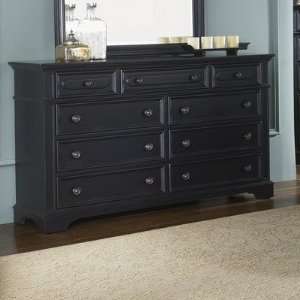    Carrington II Bedroom 9 Drawer Dresser in Black