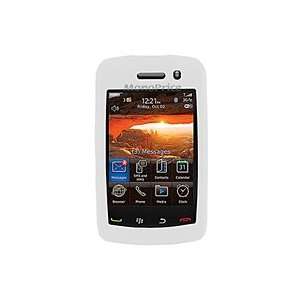   Body Silicone Case for Blackberry Storm 9550   White: Electronics