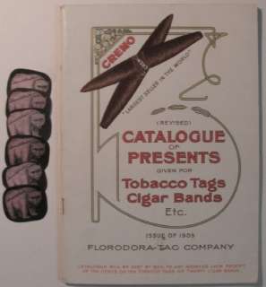   Florodora Tag Co.Tobacco Tags Bands Premium Catalog 1905 Great Color