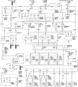 Fig. Fig. 69: 3.1L (VIN T) Engine control wiring diagram&mdash1994 