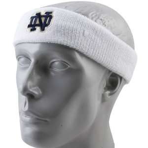  adidas Notre Dame Fighting Irish White Basic Logo Headband 