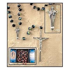 Gifts of Faith Milagros Saint St. Benedict, 12mm Double Capped Faceted 