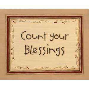    Karen Tribett   Count Your Blessings Canvas
