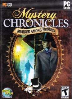 Mystery Chronicles Murder Among Friends PC CD find hidden object 