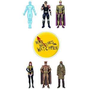  NECA Watchmen Stickers Character Set of 7: Toys & Games