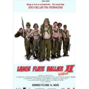  Long Flat Balls II Poster Norwegian 27x40 Jan Edgar Fjell 