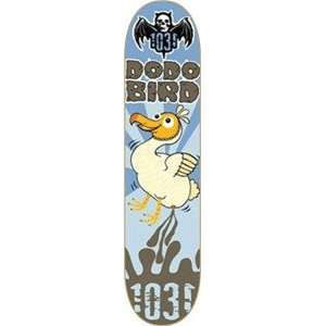  1031 Dodo Bird Skateboard Deck   8 x 32 Sports 