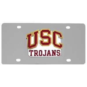  USC Trojans NCAA Logo License Plate: Sports & Outdoors