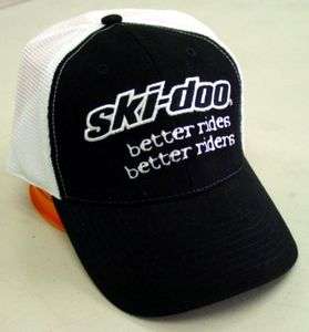   Doo Low Profile Black & White Hat Better Rides   Better Riders  