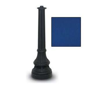  Black Formal Colonial Tape Post With 126 Royal Blue Tape 
