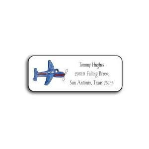  personalized address labels   airplane