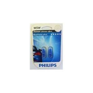  Philips   Blue Vision Ultra W5W (Pair): Automotive