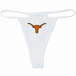 New Texas Longhorns White or Pink Thong  
