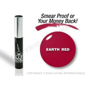  LIP INK® Lip Liquid Lipstick Color EARTH RED NEW Beauty
